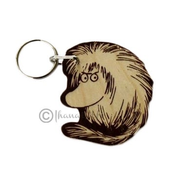 Mumin Schl&uuml;sselanh&auml;nger aus Holz, Ahnherr