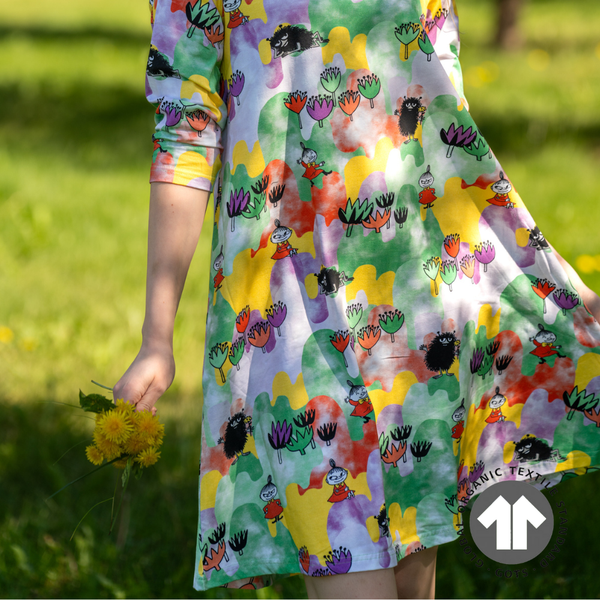 KiOma Mumin Damen Kleid, Linna, K&ouml;nige des H&uuml;gels XS-M