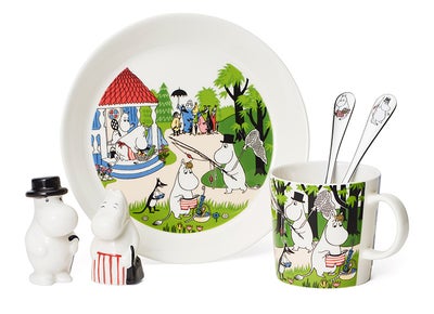 Arabia Mumin Teller Urlaubsvorbereitungen (2018)