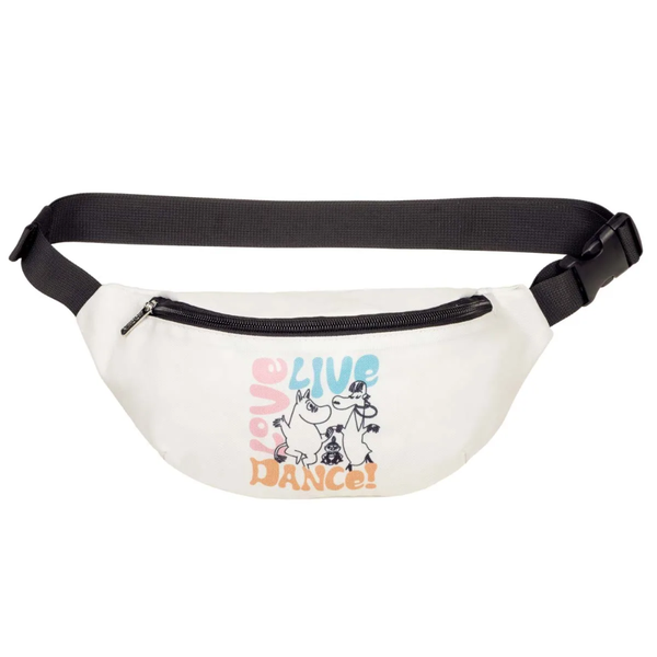 Martinex Mumin Love Live Dance G&uuml;rteltasche, Wei&szlig;