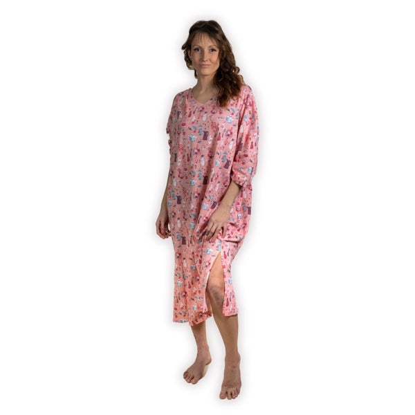 KiOma Mumin Damen Kaftan Festtagsstimmung, Extrem gro&szlig;z&uuml;gig geschnitten XS-S
