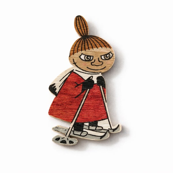 Kleine My beim Skifahren Magnet