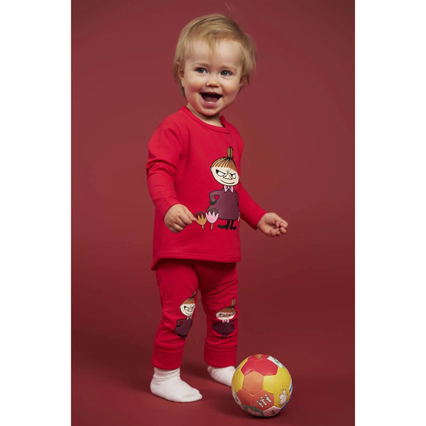 Mumin Baby-Shirt Freche My, Rot