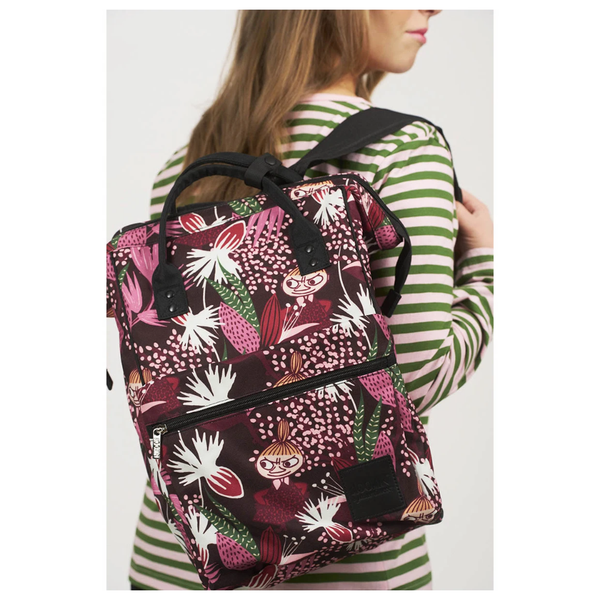 Martinex Mumin Kleine My Samu Rucksack Nuppu, Dunkelrot