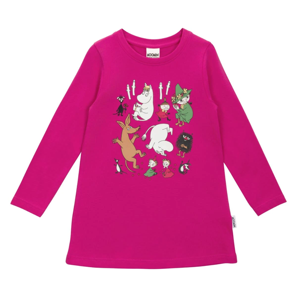 Martinex Mumin Sekamelska Set (Tunika und Leggings), Fuchsia