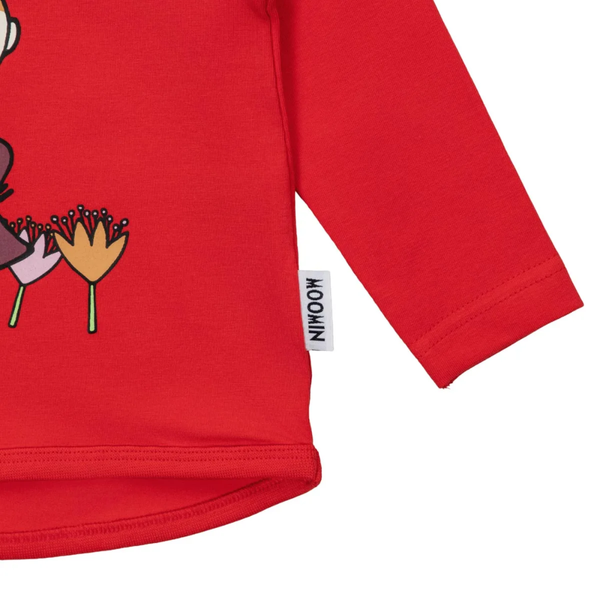 Mumin Baby-Shirt Freche My, Rot