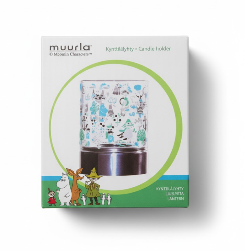 Muurla Mumin Windlicht &rdquo;Fr&uuml;hling&rdquo;