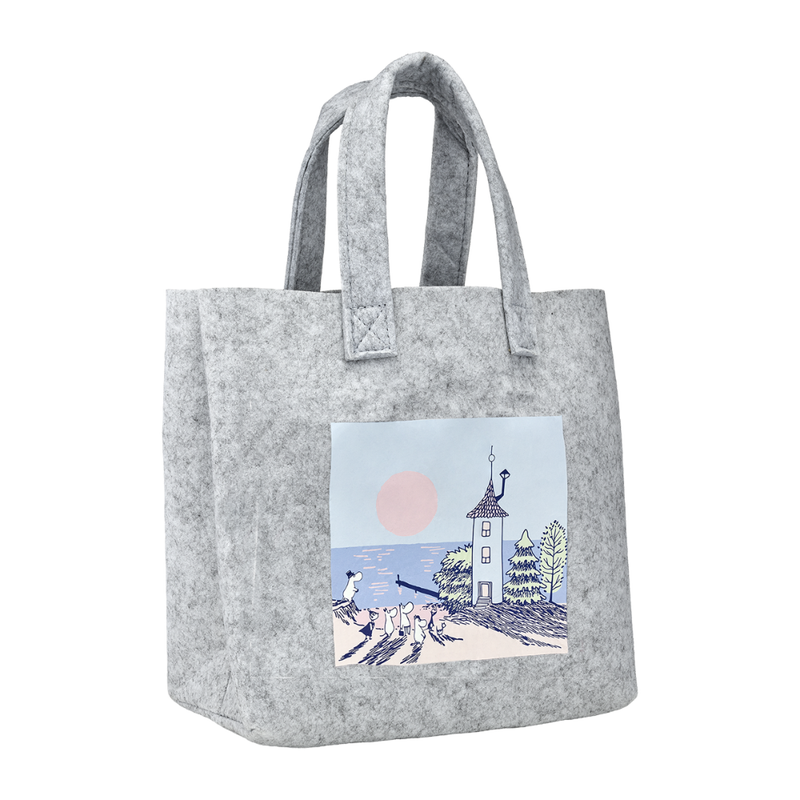 Muurla Mumin Tasche, Sonnenuntergang