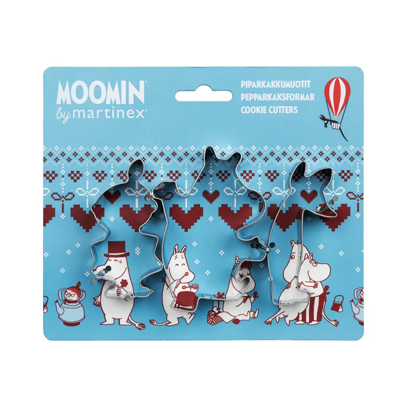 Martinex Mumin Mittwinter Ausstechformen-Set, 3-tlg.