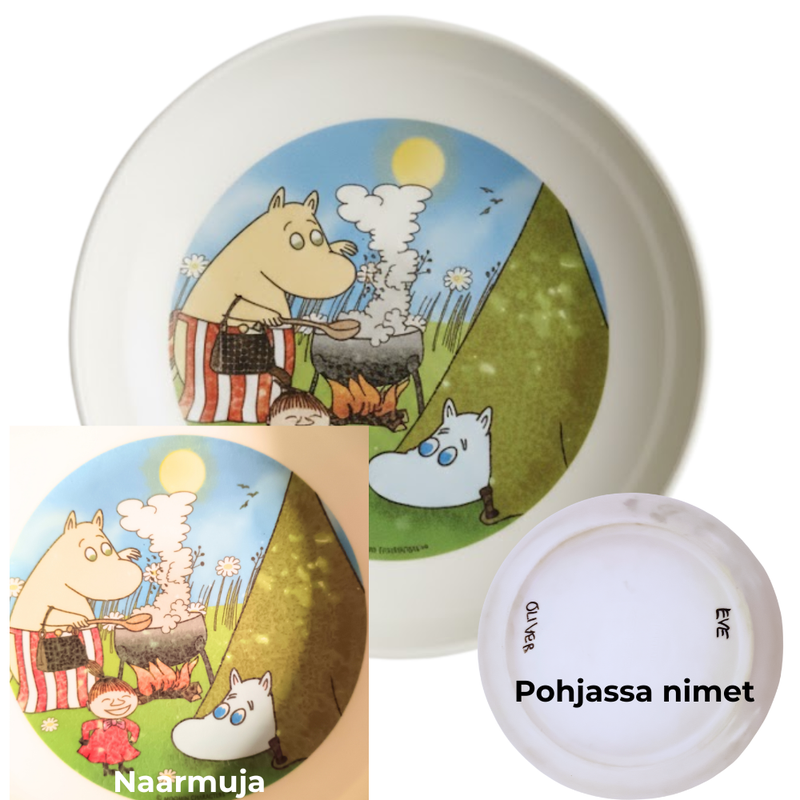 GEBRAUCHT Mumin tiefer Teller, Martinex