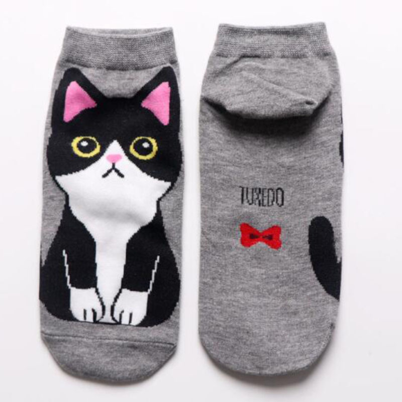 Lustige Katzensocken - Einheitsgr&ouml;&szlig;e (36-41)