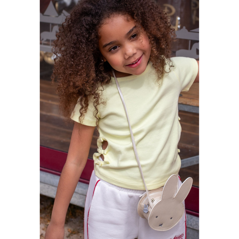 Yuko B. Kaninchen CrossBody Tasche &ndash; Beige
