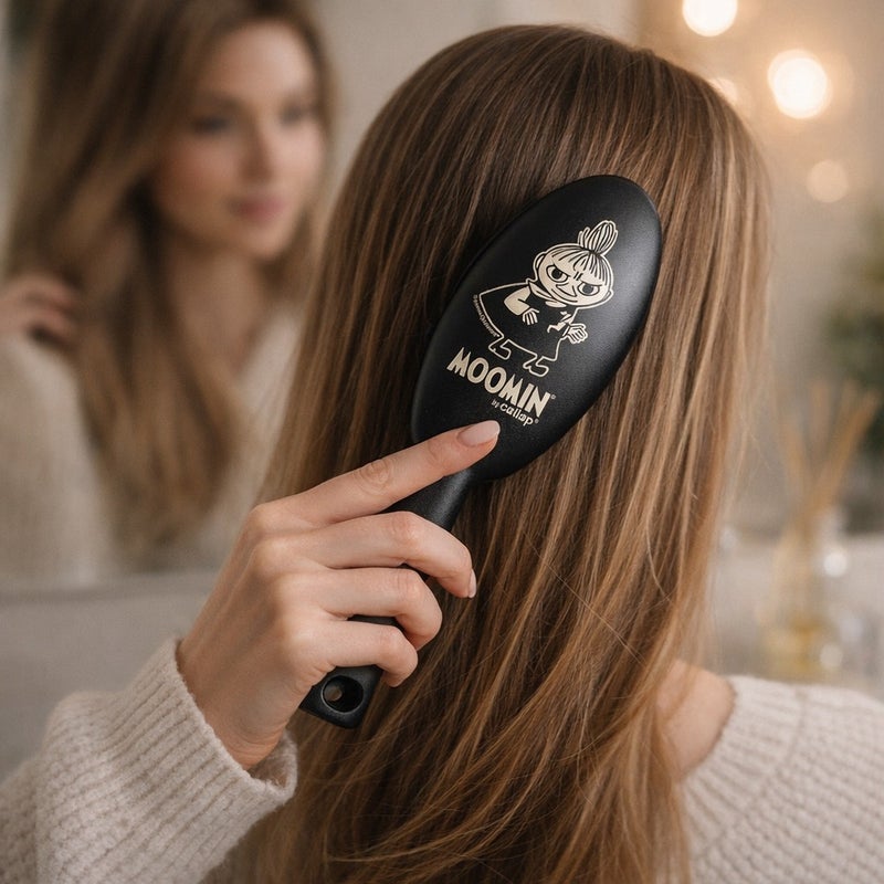 Kleines My Haarb&uuml;rste, Schwarz (Gro&szlig;)